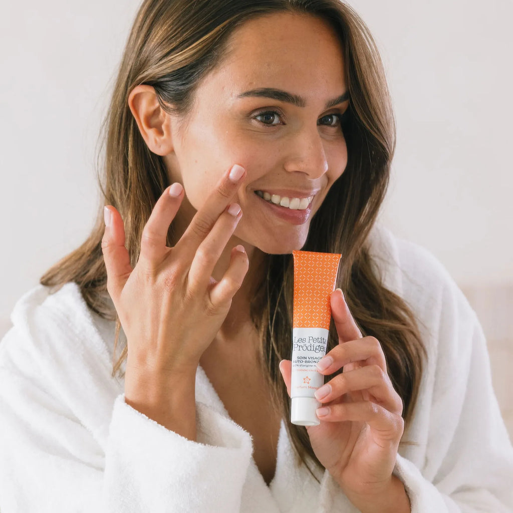 Soin Visage auto-bronzant naturel