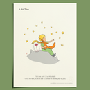 Affiche Le Petit Prince Secret - Rose