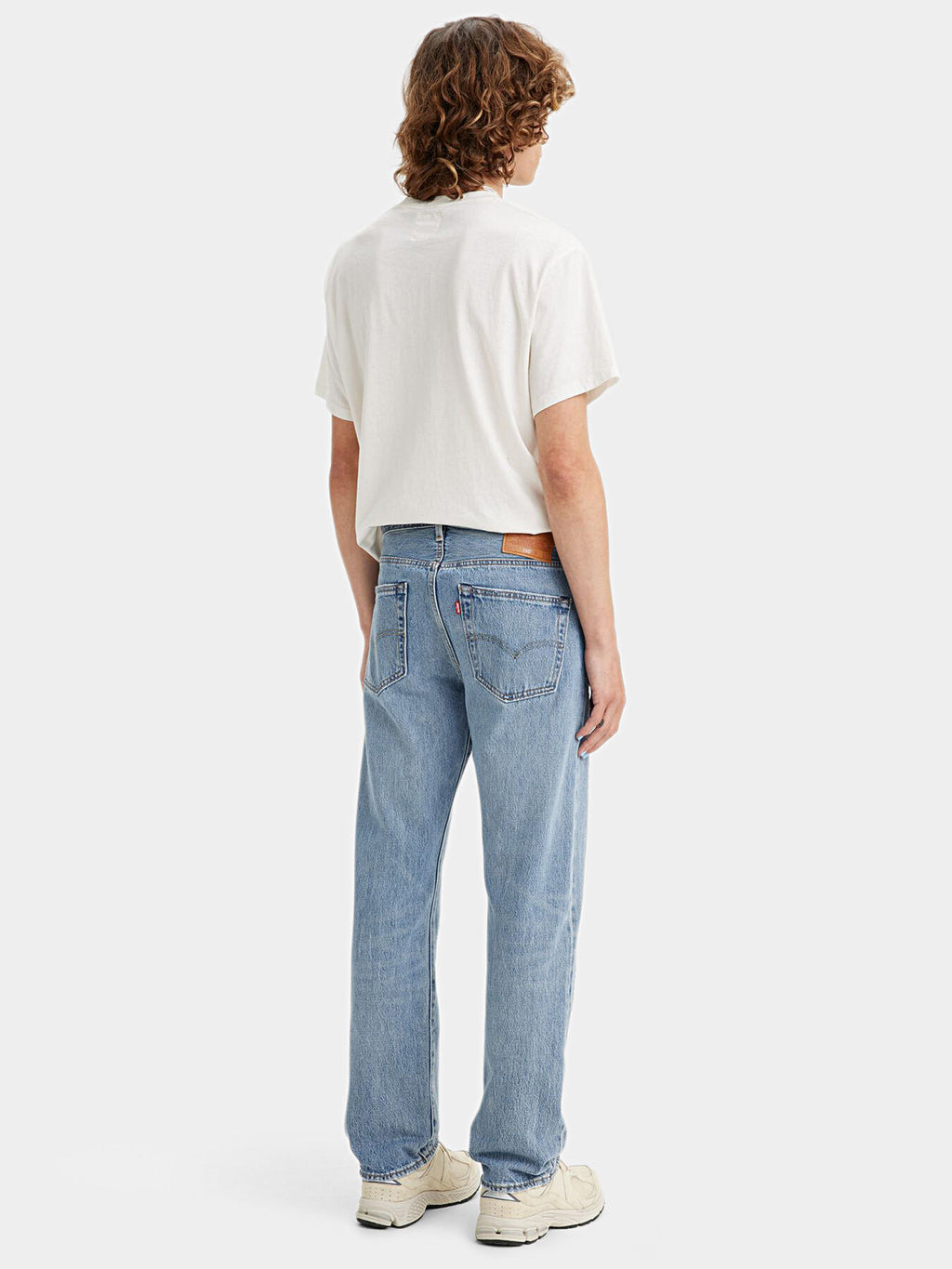 Levi'S 501 Blue Jeans With Distressed Effect