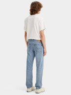 Levi'S 501 Blue Jeans With Distressed Effect