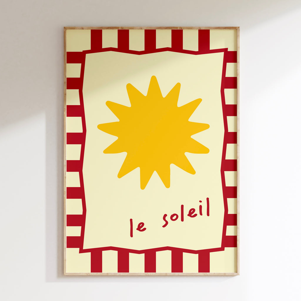 Le Soleil - Multicolore