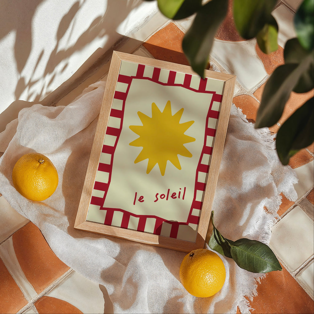 Le Soleil - Multicolore
