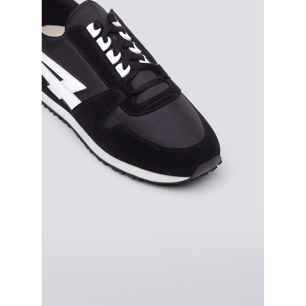 Zapatillas Running - Blanco Y Negro