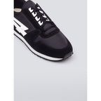 Zapatillas Running - Blanco Y Negro