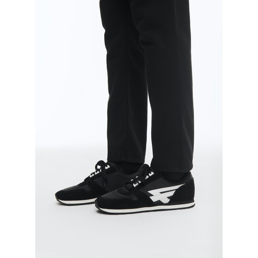 Zapatillas Running - Blanco Y Negro