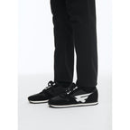Zapatillas Running - Blanco Y Negro