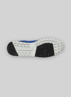 Fursac - Sneakers En Daim Et Nylon Bleues Et Grises - Faience