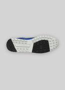 Fursac - Sneakers En Daim Et Nylon Bleues Et Grises - Faience
