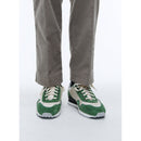 Fursac - Zapatillas De Ante Y Nylon - Verde Botella - Hombre