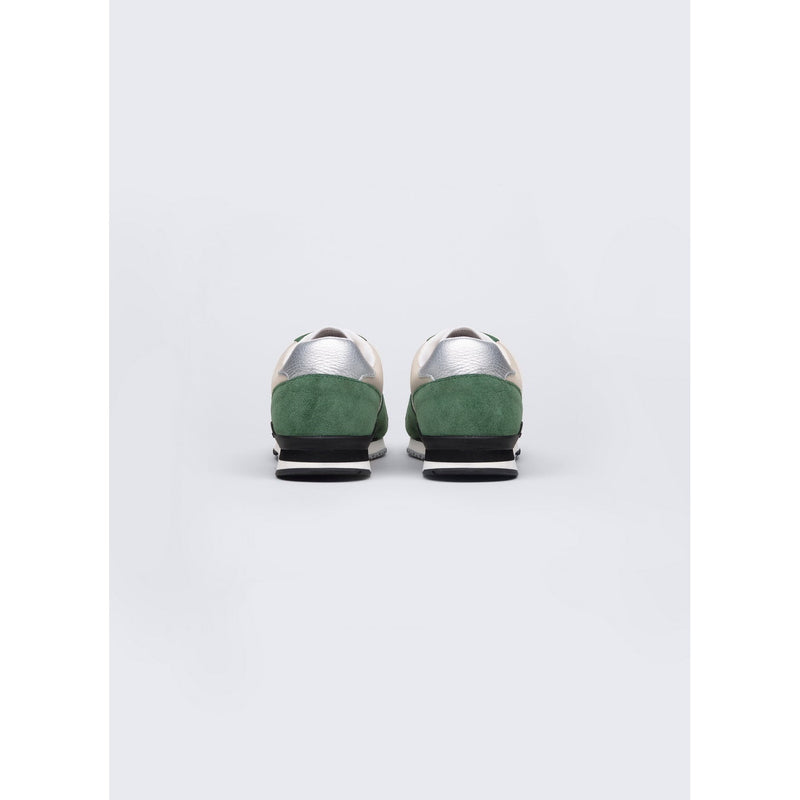 Fursac - Zapatillas De Ante Y Nylon - Verde Botella - Hombre