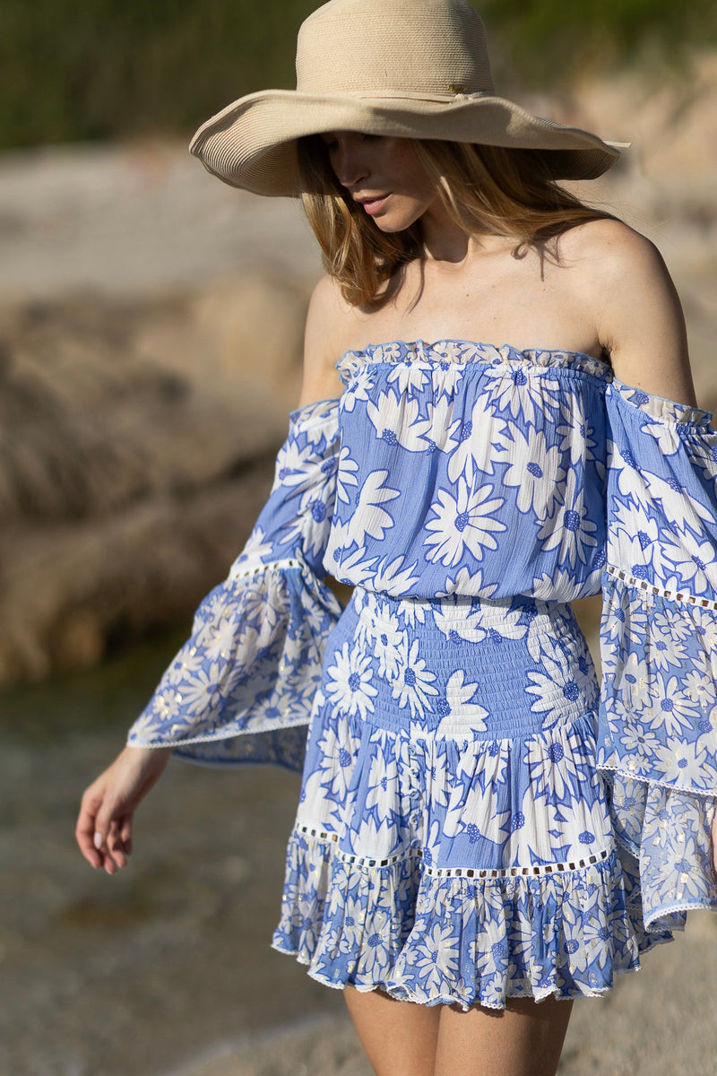 Robe Cecilia Daisy Blue