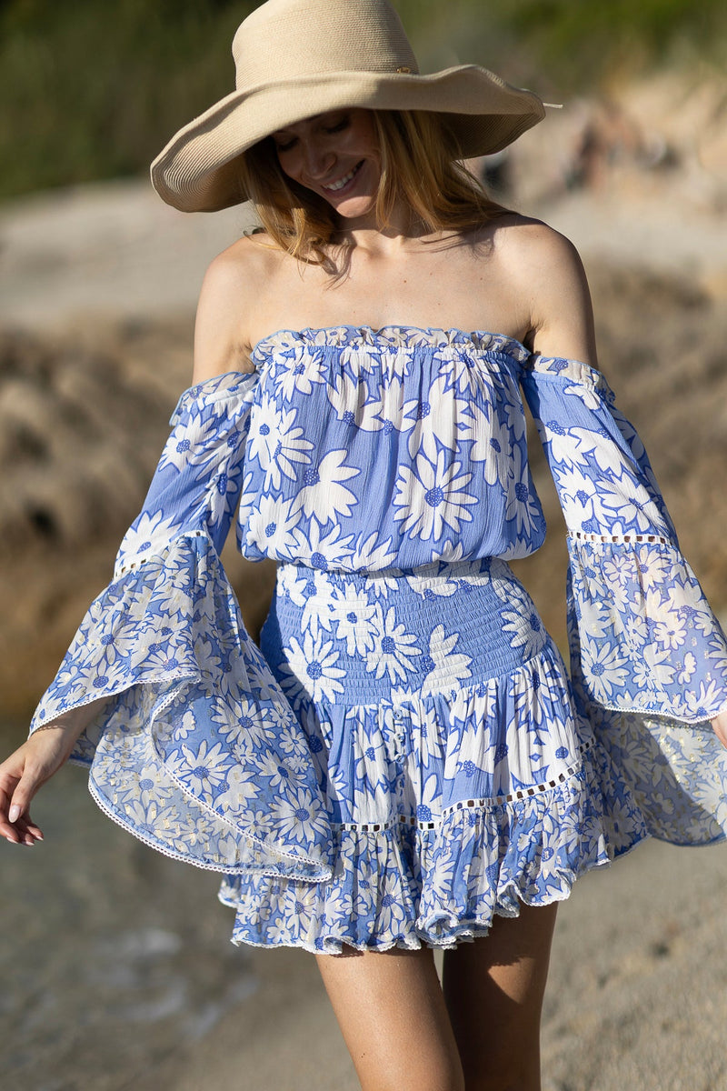 Robe Cecilia Daisy Blue