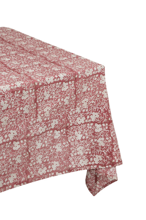 Clematis Tablecloth - Pink