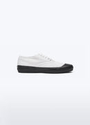 Fursac - Tennis Blanches En Toile De Coton - Blanc - Homme