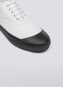 Fursac - Tennis Blanches En Toile De Coton - Blanc - Homme