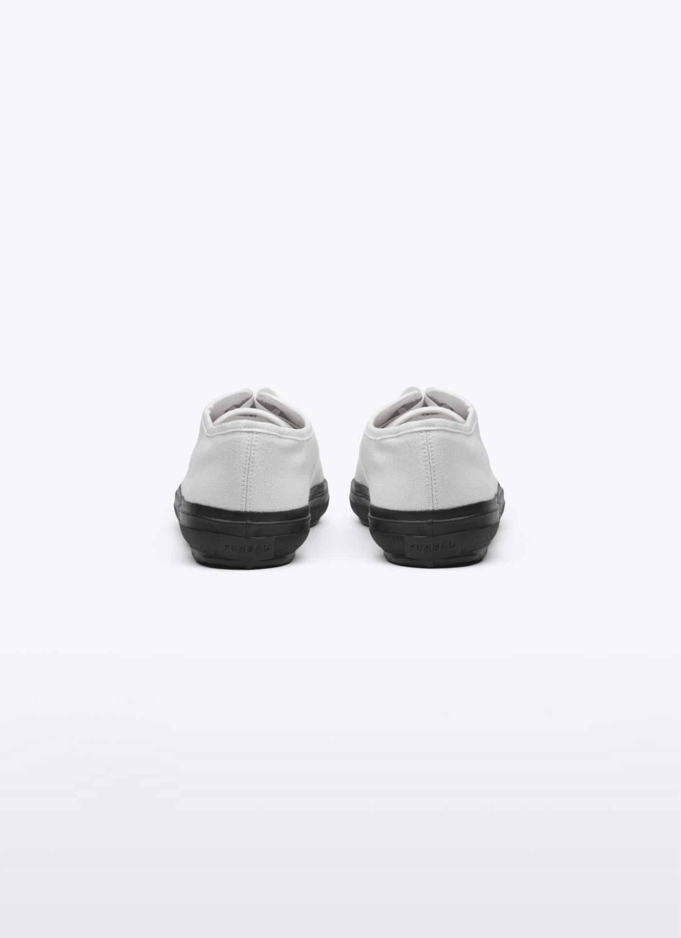 Fursac - Zapatillas deportivas de lona de algodón blanco - Blanco - Hombre