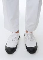 Fursac - Zapatillas deportivas de lona de algodón blanco - Blanco - Hombre