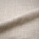 Chaise Lana en tissu beige et bois clair (lot de 2)