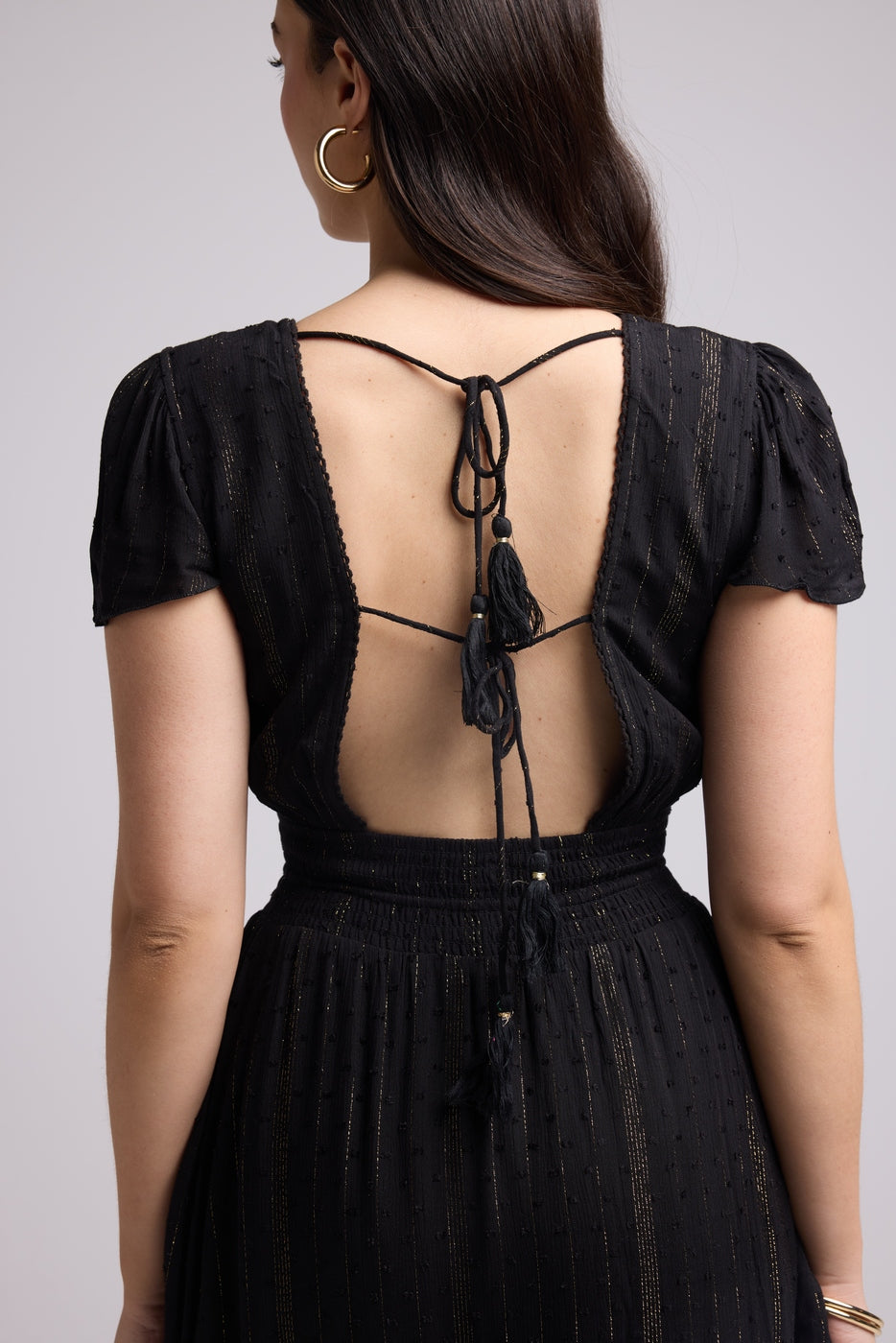 Vestido Largo - Luana - Negro