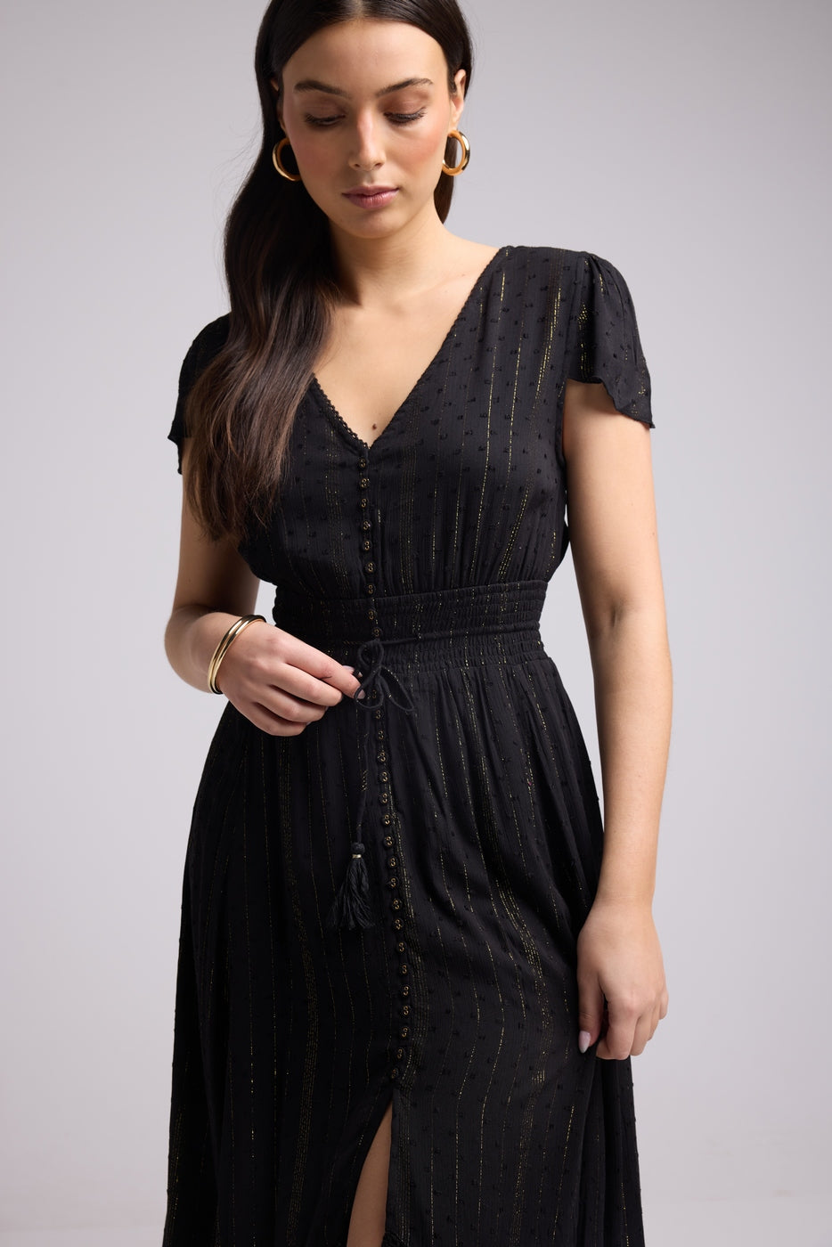 Vestido Largo - Luana - Negro