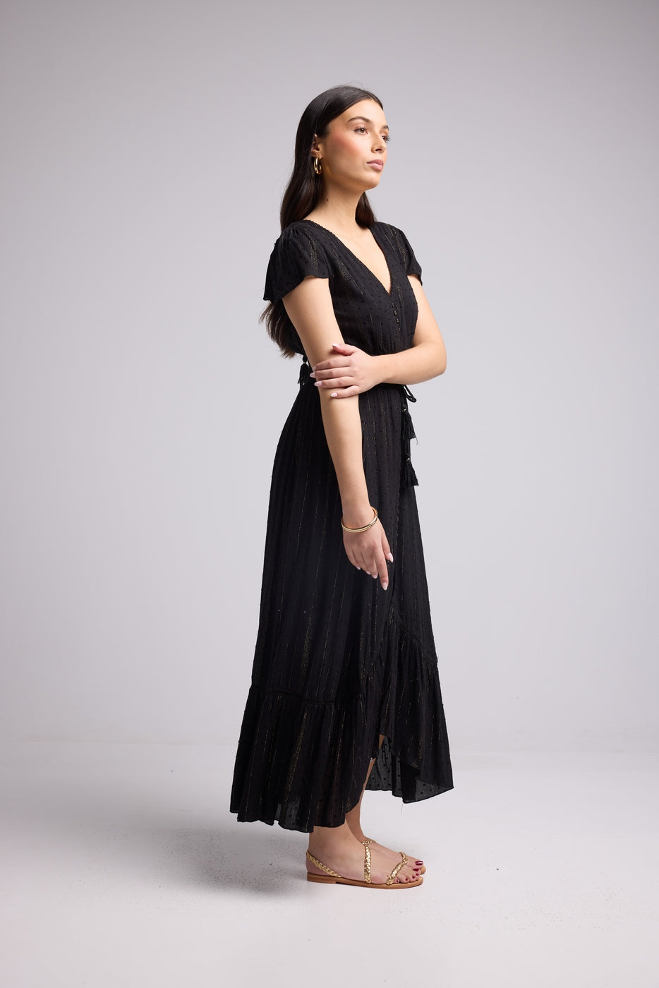 Vestido Largo - Luana - Negro