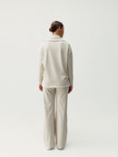 Sweatshirt Lua Polo - Winter Ecru - Femme