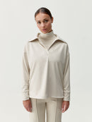 Sweatshirt Lua Polo - Winter Ecru - Femme