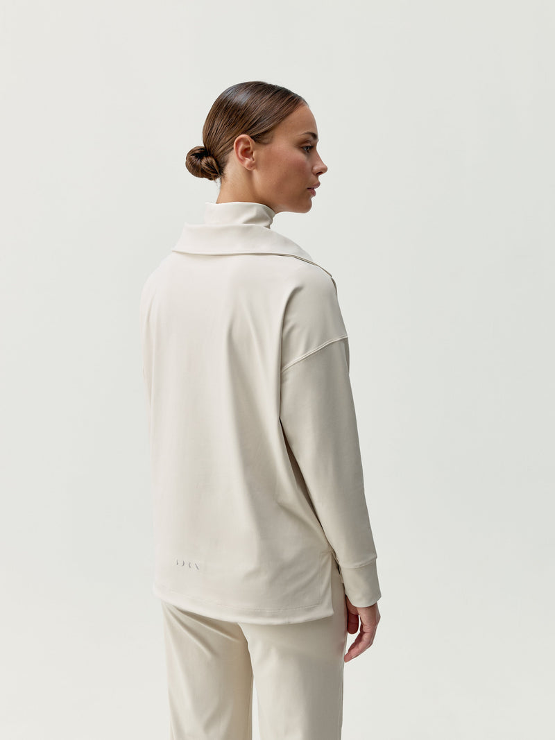 Sweatshirt Lua Polo - Winter Ecru - Femme