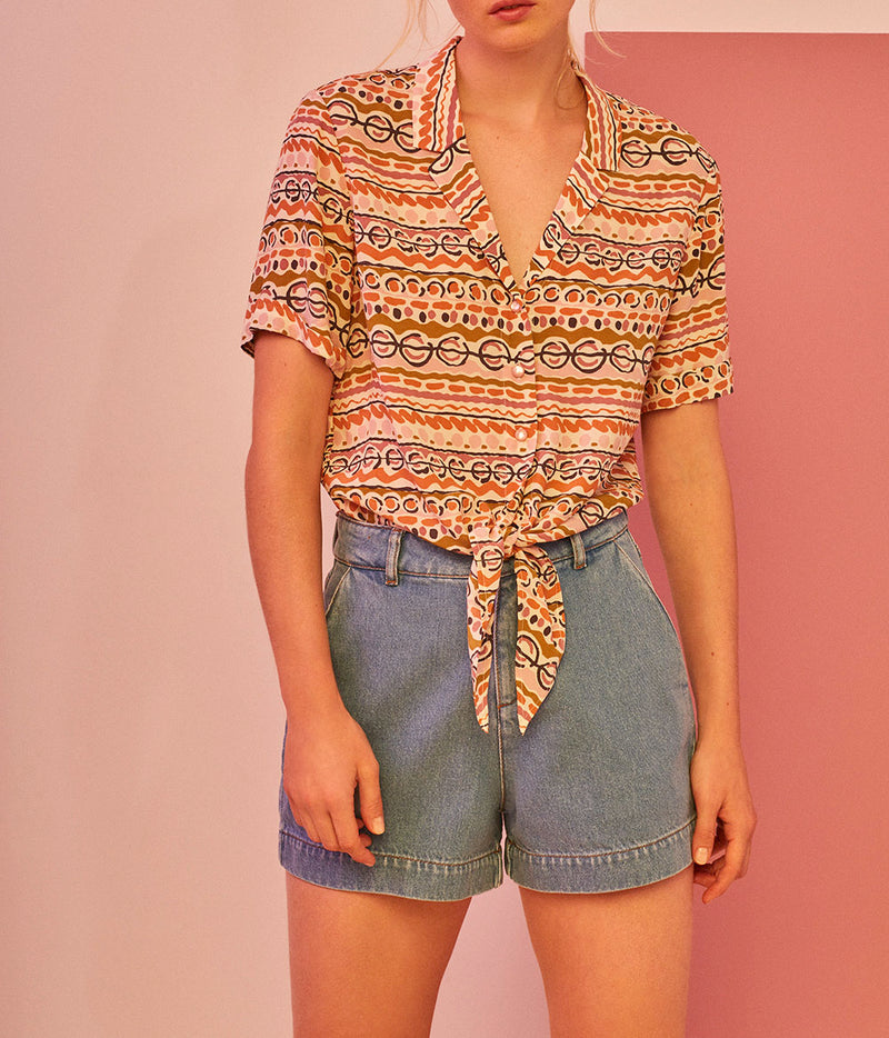 Pantalón corto Luca - Azul claro