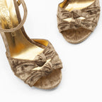 Flordeasoka - Lucca 9 Nugat Heeled Shoes - Dark Beige