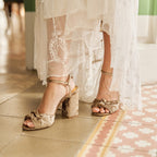 Flordeasoka - Lucca 9 Nugat Heeled Shoes - Dark Beige