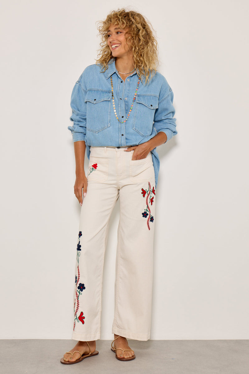 Pantalon Lucia Crop Large