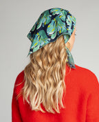 Square Scarf - Split Navy