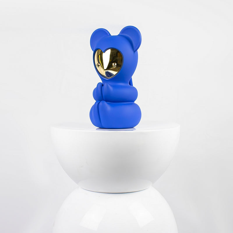 Lucky - Eugeni Quitllet - 25 Cm - Bleu Cobalt & Or