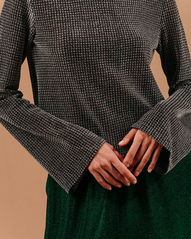 Blusa Lucky - Plateada
