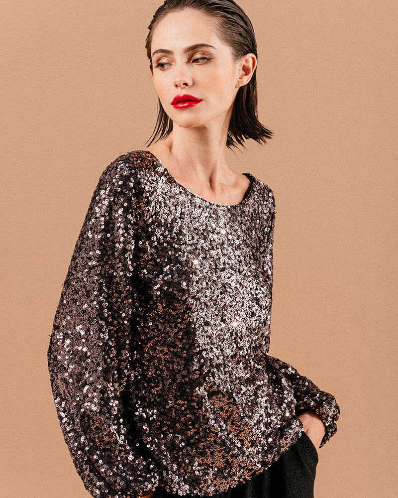 Blusa Ludmila - chocolate