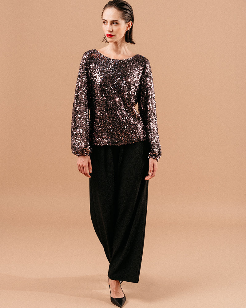 Blusa Ludmila - chocolate