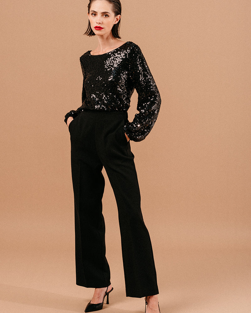 Ludmila blouse - Black