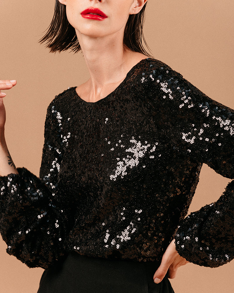 Ludmila blouse - Black