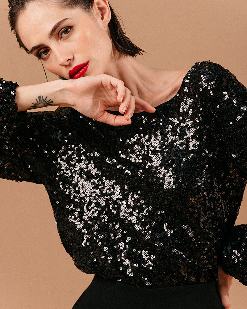 Ludmila blouse - Black