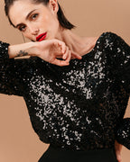 Ludmila blouse - Black