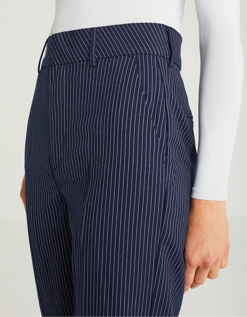 Reiko - Jean Straight Luis Fancy H23 - Dark Navy Striped - Femme