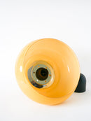 Suspension En Opaline - Jaune Moutarde - Design - 1970