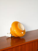 Suspension En Opaline - Jaune - Bubble - Design - 1970