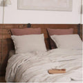 Washed Linen Duvet Cover - Luna - Terracotta
