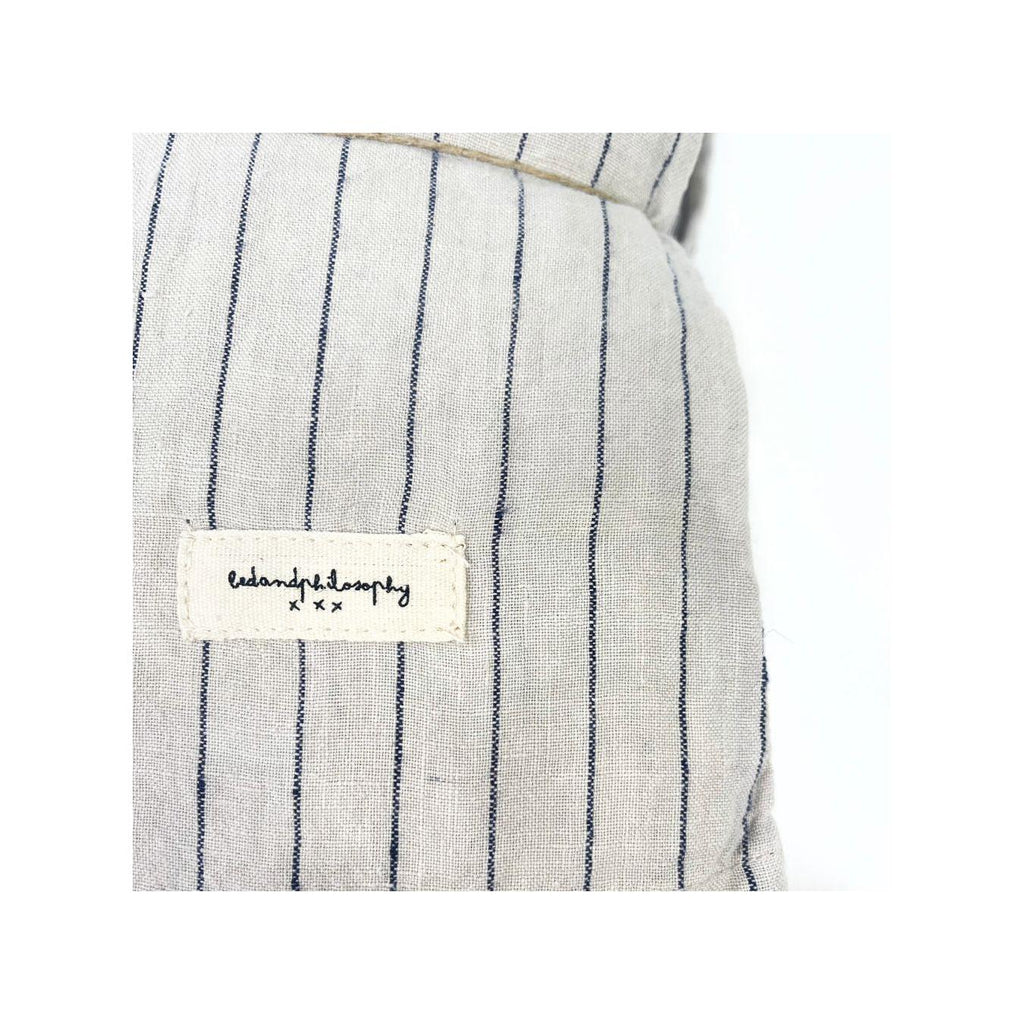 Washed Linen Duvet Cover - Luna - Indigo