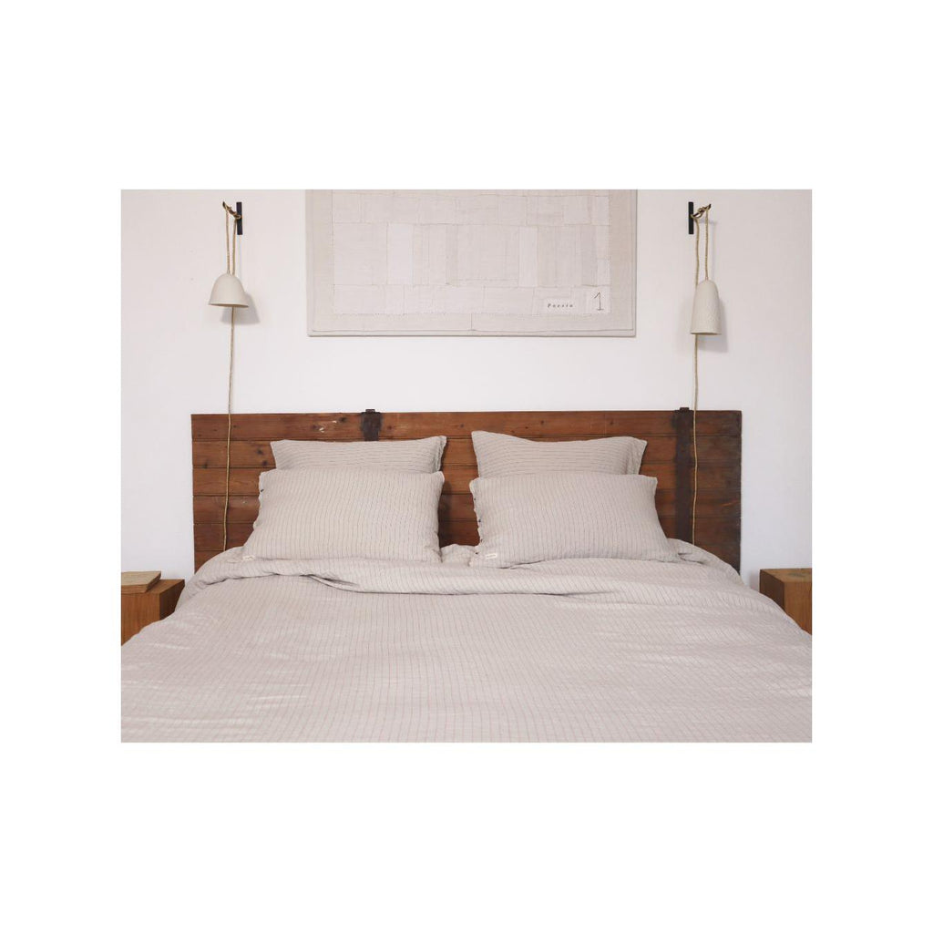 Washed Linen Duvet Cover - Luna - Terracotta
