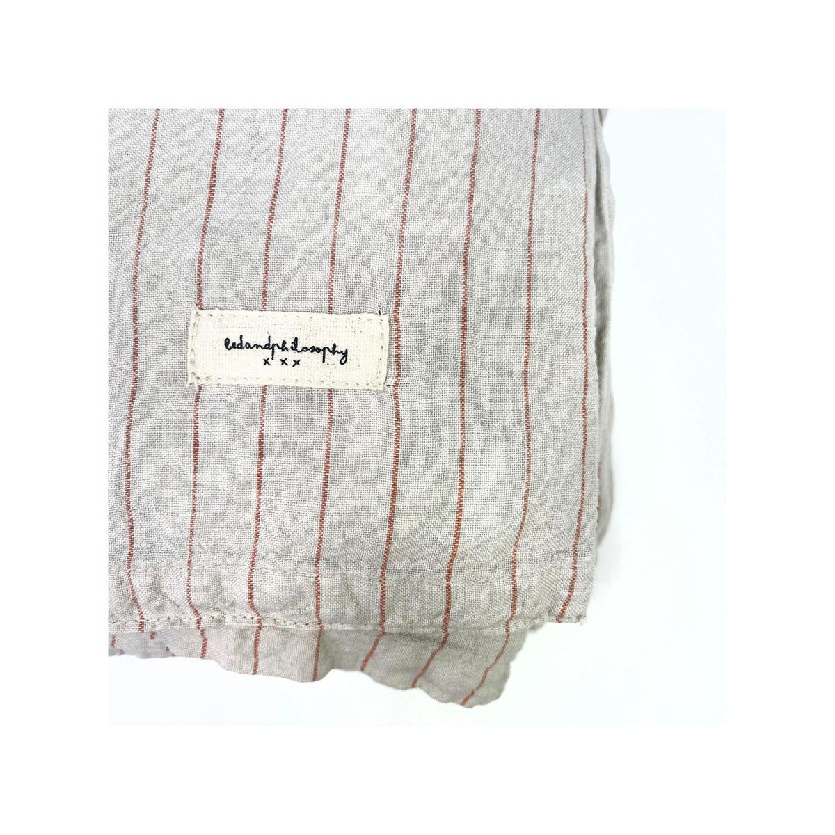 Washed Linen Duvet Cover - Luna - Terracotta
