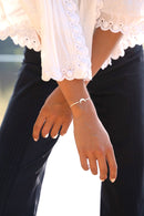 Bracelet Lune Bleu Roi - Bleu Roi