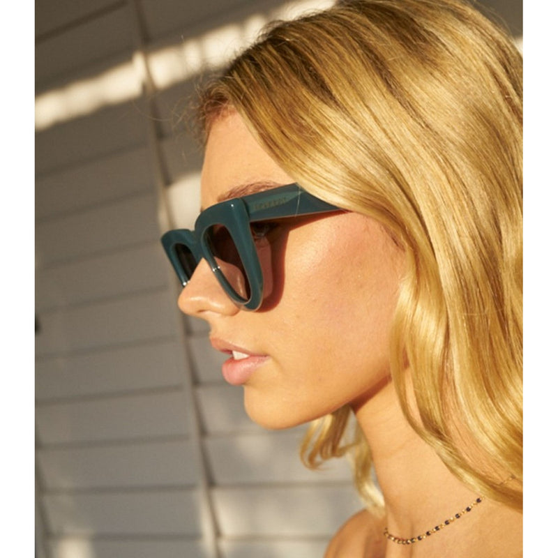 Lunettes De Soleil Agata - Bleu-Vert